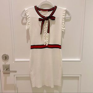 Red and Green Women’s Mini Dress